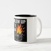 Ik blies de Mok van de koffieshop op (Voorkant rechts)