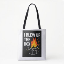 Ik blies de Tote Bag op