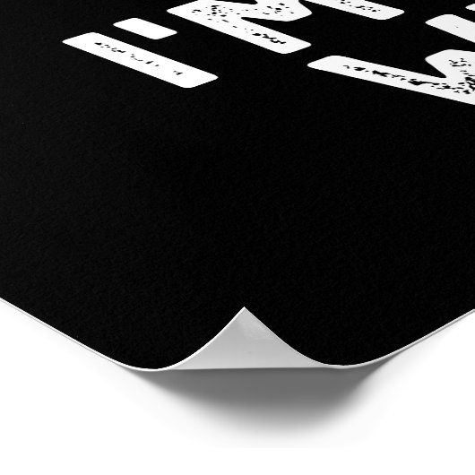 Ik blijf bij je grappige duct tape pun donker BG Poster (Hoek)