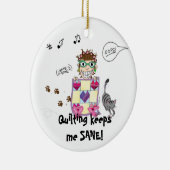 Ik blijf bij m'n zus. Ornament (Rechts)