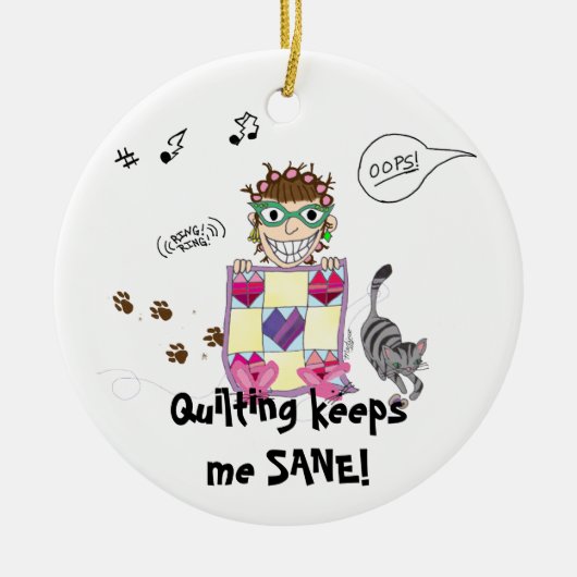 Ik blijf bij m'n zus. Ornament (Voorkant)