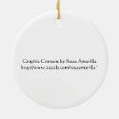 Ik blijf bij m'n zus. Ornament (Achterkant)