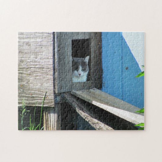 ik blijf binnen , bedankt ! door djoneill . legpuzzel (Horizontaal)