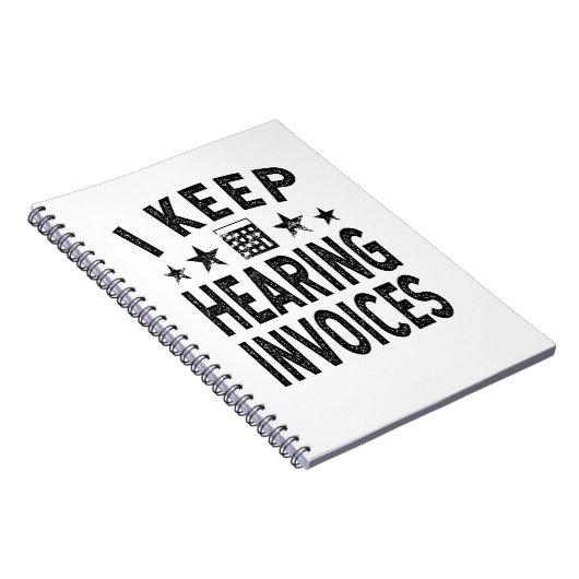 Ik blijf de facturen horen notitieboek (Rechterzijde)