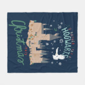 Ik blijf dit kerstfeest liever op Zweinstein Fleece Deken (Voorkant (Horizontaal))