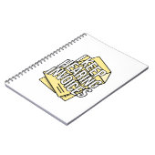 Ik blijf het Horen de Boekhouder van de Rekening v Notitieboek (Linkerzijde)