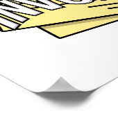 Ik blijf het Horen de Boekhouder van de Rekening v Poster (Hoek)