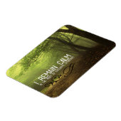 "Ik blijf kalm" Motivatie Affirmatie Flexibel Magneet (Linkerzijde)