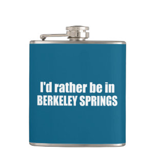Ik blijf liever in Berkeley Springs West Virginia Heupfles