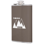 Ik blijf liever in Sedona Mountain Heupfles (Links)