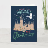 Ik blijf liever met Kerstmis in Zweinstein Feestdagen Kaart (Voorkant)