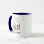 Ik blijf liever met Kerstmis op Zweinstein Mok (Voorkant links)