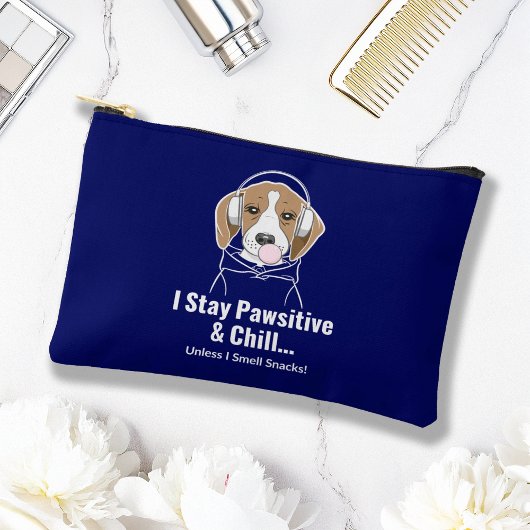 Ik blijf passief en kil hond grappige beagle etui