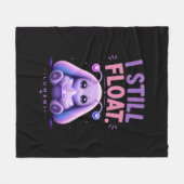 Ik blijf zweven fleece deken (Voorkant (Horizontaal))