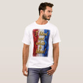 Ik bloedt Rood Wit & Blauw - Unisex T-shirt (Voorkant volledig)