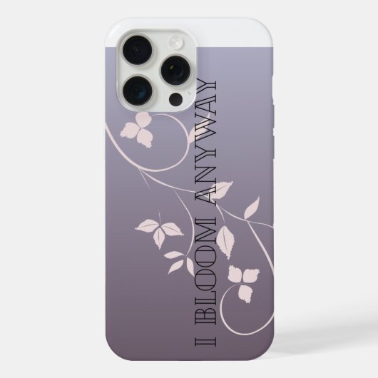 Ik bloei toch iPhone hoesje (Achterkant)