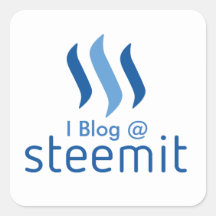 Ik Blog @ Steemit Sticker