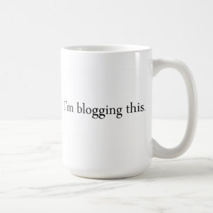 Ik blogde deze mok