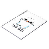 Ik Boo-lieve Grappige Positieve Spook Puns Notitieboek (Linkerzijde)