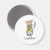 Ik Borduur Magneet (Voorkant / Achterkant)