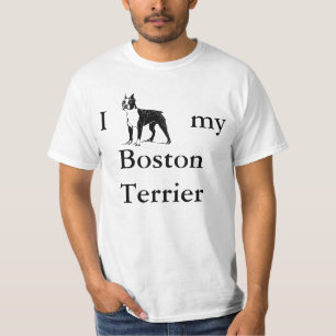 Ik Boston Terrier mijn Boston Terrier T-shirt