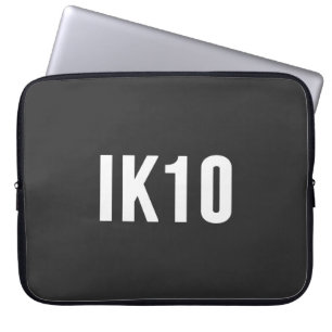 IK, botsbeveiliging, IK-score, IK10 Laptop Sleeve