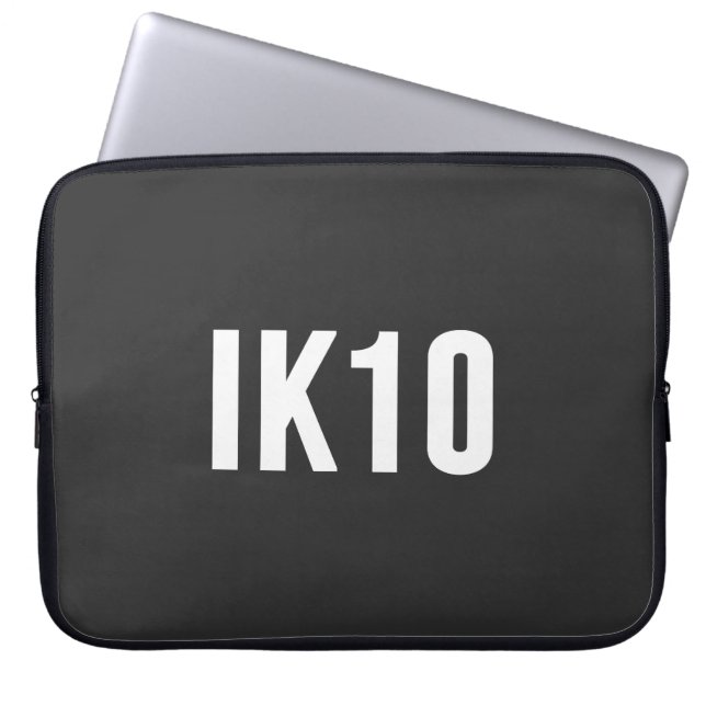 IK, botsbeveiliging, IK-score, IK10 Laptop Sleeve (Voorkant)