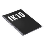 IK, botsbeveiliging, IK-score, IK10 Notitieboek (Rechterzijde)