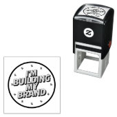 Ik bouw mijn merk op zelfinktende stempel (In situ)