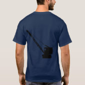 IK BOUW PATRIOTTISCHE VLAG VAN DE INGENIEUR VAN T-SHIRT (Achterkant)