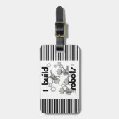 Ik bouw Robots Bagagelabel (Voorkant verticaal)