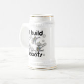Ik bouw robots bierpul (Voorkant links)