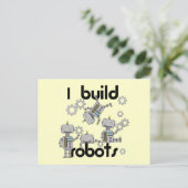 Ik bouw robots briefkaart (Staand voorkant)