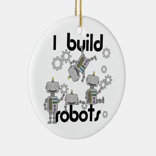 Ik bouw robots keramisch ornament (Rechts)