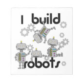 Ik bouw Robots Notitieblok (Voorkant)