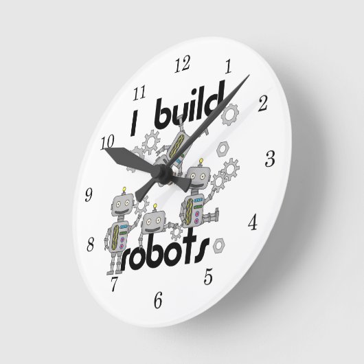 Ik bouw Robots Ronde Klok (Hoek)