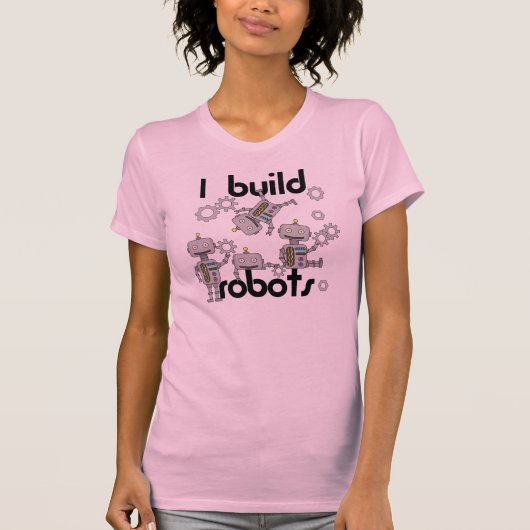 Ik bouw Robots T-shirt (Voorkant)