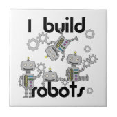 Ik bouw Robots Tegeltje (Voorkant)