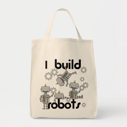 Ik bouw Robots Tote Bag (Voorkant)