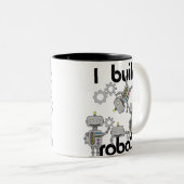 Ik bouw robots tweekleurige koffiemok (Voorkant rechts)