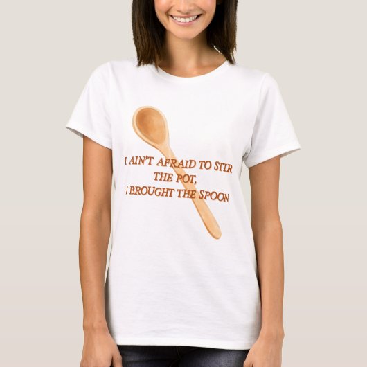 Ik Bracht De Lepel T-shirt (Voorkant)
