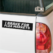 IK BREAK AAN DE BUMPERSTICKER VAN DE VLEANMARKTEN (Op Truck)