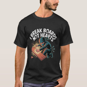 Ik breek borden, geen harten Trainings Sparring Ta T-shirt