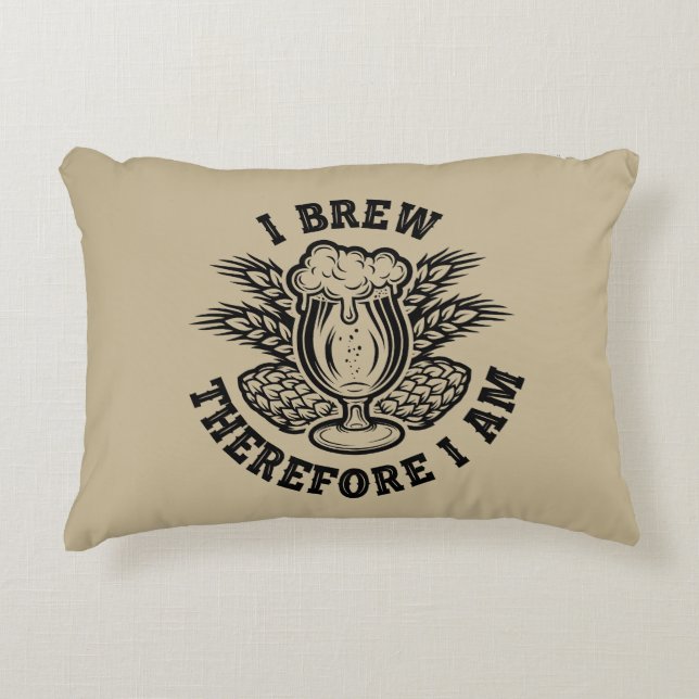 Ik breek dus ik ben accent kussen (Voorkant)