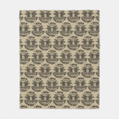 Ik breek dus ik ben fleece deken (Voorkant)