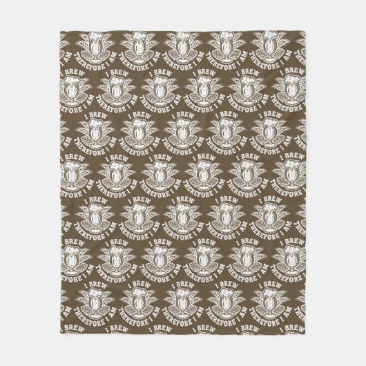 Ik breek dus ik ben fleece deken (Voorkant)