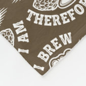 Ik breek dus ik ben fleece deken (Hoek)