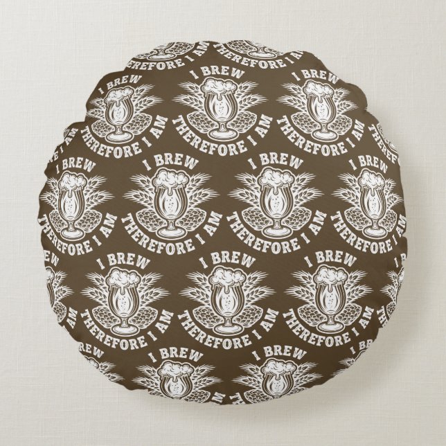 Ik breek dus ik ben rond kussen (Voorkant)