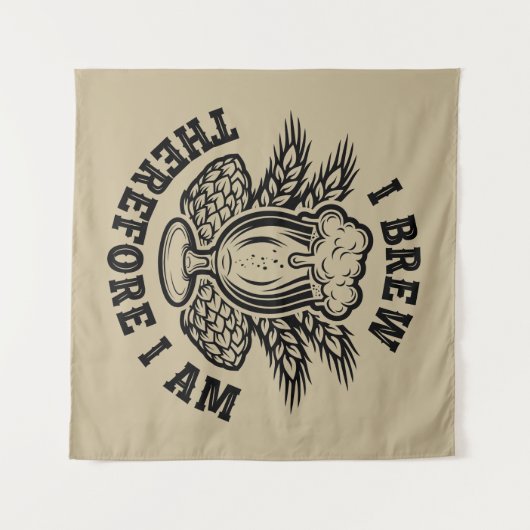 Ik breek dus ik ben wandkleed (Voorkant (horizontaal))