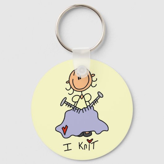 Ik Brei Sleutelhanger (Voorkant)